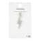 Silver Metal Lightning Bolt Pendant by Bead Landing™